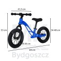 Rowerek biegowy Trike Fix Active X2 rower lekki 3,7 kg pompowane koła niebieski