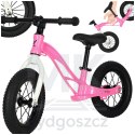 Rowerek biegowy Trike Fix Active X2 rower lekki 3,7 kg pompowane koła różowy