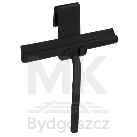 Ściągaczka do wody pary do szyb okien kabin prysznicowych czarna silikonowa