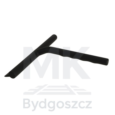 Ściągaczka do wody pary do szyb okien kabin prysznicowych czarna silikonowa