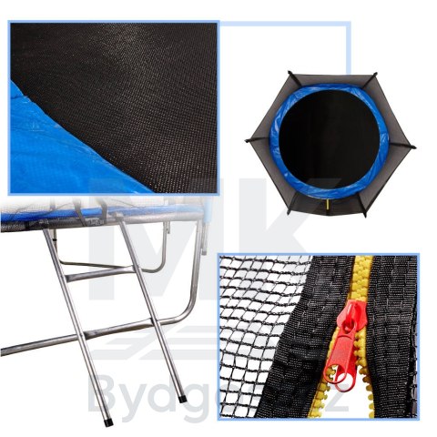 Trampolina ogrodowa dla dzieci siatka 305cm 10ft 42kg Trampolina ogrodowa dla dzieci siatka 305cm 10ft 42kg