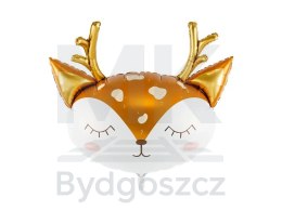 Balon foliowy Jelonek głowa 73cm x 64cm