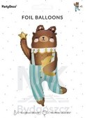Balon foliowy Miś 55cm x 90cm