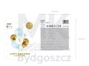 Balony urodzinowe Pastel Light Blue biały złoty niebieski 30cm 6 sztuk