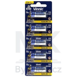 Bateria alkaiczna Vinnic 23A 23AE A23 V23GA MN21 LRV08 12V 5szt