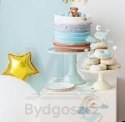Dekoracje do muffinek babeczek - Wieloryb 11cm-13,5cm 7 sztuk
