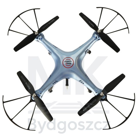 Dron RC Syma X5HW kamera FPV WiFi 2,4GHz niebieski Dron RC Syma X5HW kamera FPV WiFi 2,4GHz niebieski