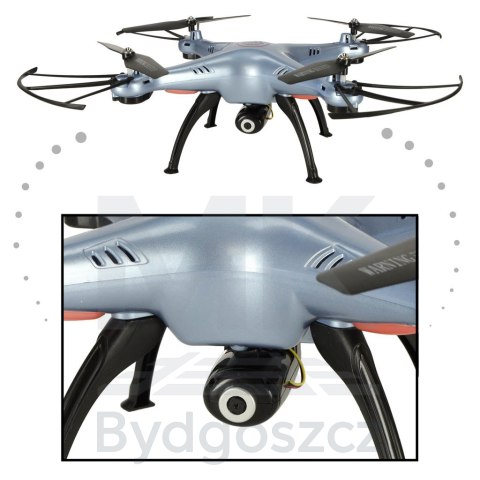 Dron RC Syma X5HW kamera FPV WiFi 2,4GHz niebieski Dron RC Syma X5HW kamera FPV WiFi 2,4GHz niebieski