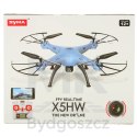 Dron RC Syma X5HW kamera FPV WiFi 2,4GHz niebieski