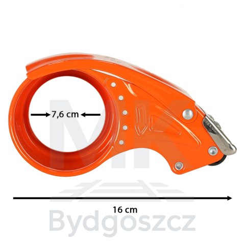 Dyspenser do taśmy klejącej zaklejarka owijarka metalowy 5cm Dyspenser do taśmy klejącej zaklejarka owijarka metalowy 5cm