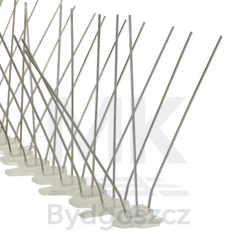 Kolce metalowe na ptaki gołębie 50cm x 11cm x 4cm Kolce metalowe na ptaki gołębie 50cm x 11cm x 4cm