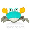 Krab pełzający interaktywny z dźwiękiem zielony