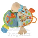 Książeczka sensoryczna grzechotka gryzak osiołek