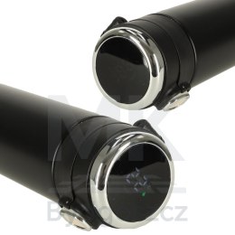 Kubek bidon termiczny z ustnikiem termos LED 420ml czarny
