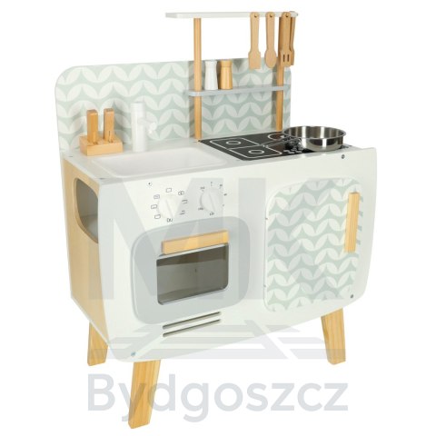 Kuchnia dla dzieci drewniana MDF LULILO RETRO akcesoria 73cm Kuchnia dla dzieci drewniana MDF LULILO RETRO akcesoria 73cm