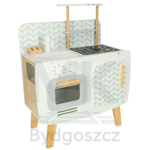 Kuchnia dla dzieci drewniana MDF LULILO RETRO akcesoria 73cm Kuchnia dla dzieci drewniana MDF LULILO RETRO akcesoria 73cm