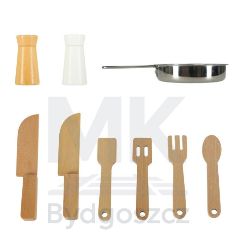 Kuchnia dla dzieci drewniana MDF LULILO RETRO akcesoria 73cm Kuchnia dla dzieci drewniana MDF LULILO RETRO akcesoria 73cm