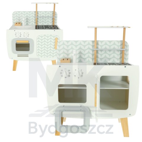 Kuchnia dla dzieci drewniana MDF LULILO RETRO akcesoria 73cm Kuchnia dla dzieci drewniana MDF LULILO RETRO akcesoria 73cm