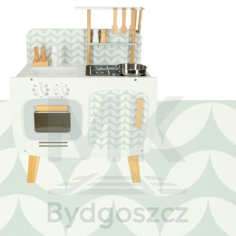 Kuchnia dla dzieci drewniana MDF LULILO RETRO akcesoria 73cm Kuchnia dla dzieci drewniana MDF LULILO RETRO akcesoria 73cm
