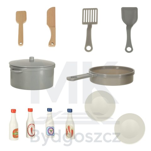 Kuchnia dla dzieci drewniana MDF miętowa Kuchnia dla dzieci drewniana MDF miętowa