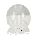 Lampka nocna projektor gwiazd 2w1 USB biała