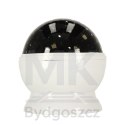 Lampka nocna projektor gwiazd 2w1 USB biała
