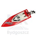 Łódź zdalnie sterowana na pilota RC FT008 czerwona