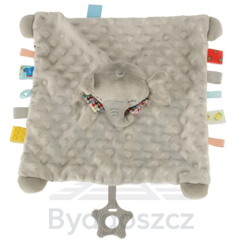 Maskotka sensoryczna szeleszcząca metki słonik Maskotka sensoryczna szeleszcząca metki słonik