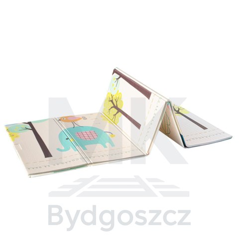Mata edukacyjna piankowa dwustronna składana słonie alfabet 180 x 200 cm Mata edukacyjna piankowa dwustronna składana słonie alfabet 180 x 200 cm