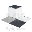 Mata edukacyjna piankowa puzzle szara 180 x 180 cm 9 elementów