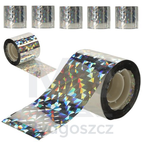Odstraszacz ptaków taśma odblaskowa odstraszająca ptaki 5cm x 50m 5 sztuk Odstraszacz ptaków taśma odblaskowa odstraszająca ptaki 5cm x 50m 5 sztuk