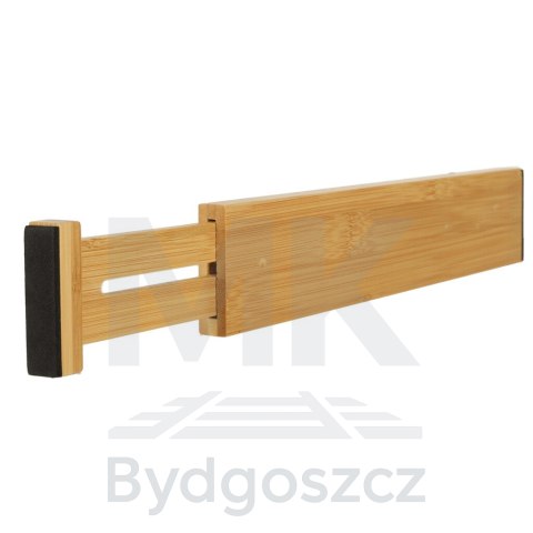 Organizer do szuflady bambusowy separator regulowany na sztućce narzedzia 43cm 1 sztuka Organizer do szuflady bambusowy separator regulowany na sztućce narzedzia 43cm 1 sztuka