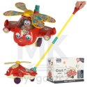 Pchacz na kiju samolot helikopter z dźwiękiem