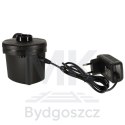 Pompka elektryczna do materaca piłki ponton basen turystyczna przenośna mobilna 2w1 12V/240V końcówki