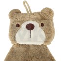 Ręcznik ręczniczek do rąk dla dzieci do przedszkola 42x25cm brązowy miś
