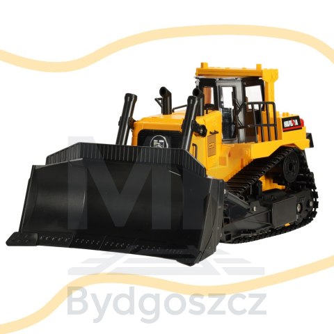 Spychacz buldożer zdalnie sterowany na pilota RC H-Toys 1554 2,4GHz 1:16 Spychacz buldożer zdalnie sterowany na pilota RC H-Toys 1554 2,4GHz 1:16