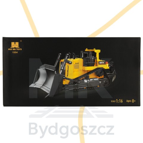 Spychacz buldożer zdalnie sterowany na pilota RC H-Toys 1554 2,4GHz 1:16 Spychacz buldożer zdalnie sterowany na pilota RC H-Toys 1554 2,4GHz 1:16