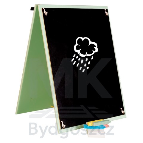 Tablica manipulacyjna drewniana dwustronna farma zielona 28 x 37,5 x 50 cm Tablica manipulacyjna drewniana dwustronna farma zielona 28 x 37,5 x 50 cm