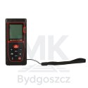Dalmierz laserowy miernik odległości cyfrowy wodoodporny IP54 3mm/60m pokrowiec zasilanie bateryjne KAFUWELL