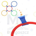 Gra w klasy kolorowe koła obręcze 10 kół i łączników