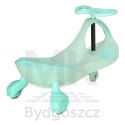 Jeździk grawitacyjny LED Swing Fix S3 świecące koła miętowy