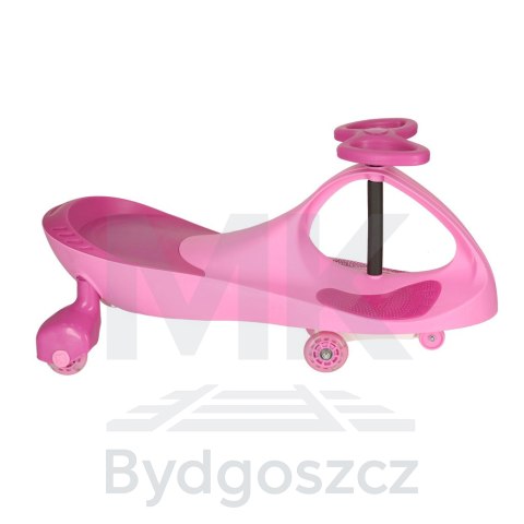 Jeździk grawitacyjny LED Swing Fix S3 świecące koła różowy Jeździk grawitacyjny LED Swing Fix S3 świecące koła różowy