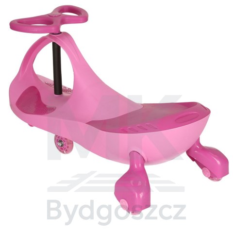 Jeździk grawitacyjny LED Swing Fix S3 świecące koła różowy Jeździk grawitacyjny LED Swing Fix S3 świecące koła różowy