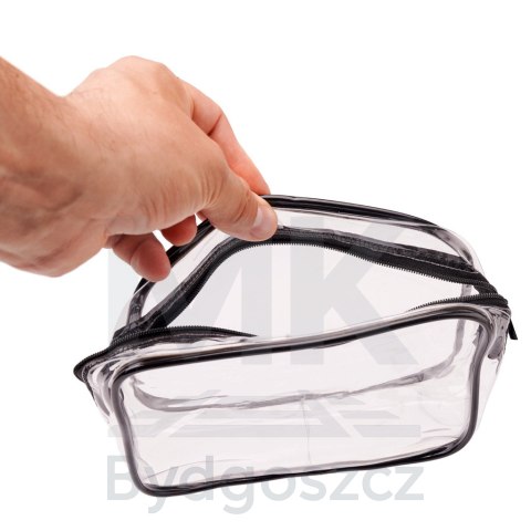 Kosmetyczka przezroczysta transparentna podróżna organizer do samolotu 3 sztuki Kosmetyczka przezroczysta transparentna podróżna organizer do samolotu 3 sztuki