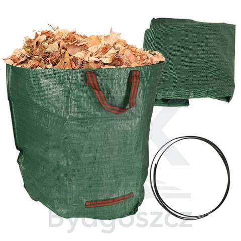 Kosz ogrodowy na liście odpady worek 272 l duży Kosz ogrodowy na liście odpady worek 272 l duży