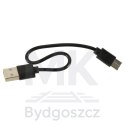 Krab uciekający pełzający czujnik interaktywna akumulator USB czerwony