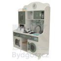 Kuchnia dla dzieci drewniana MDF LULILO SALIKO z ekspresem 85cm