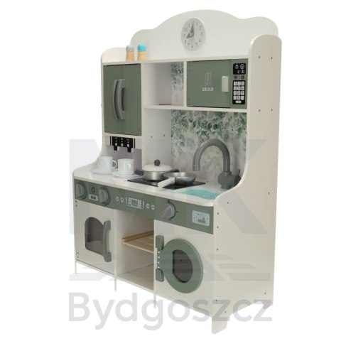 Kuchnia dla dzieci drewniana MDF LULILO SALIKO z ekspresem 85cm Kuchnia dla dzieci drewniana MDF LULILO SALIKO z ekspresem 85cm