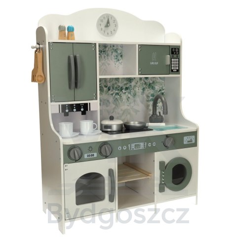 Kuchnia dla dzieci drewniana MDF LULILO SALIKO z ekspresem 85cm Kuchnia dla dzieci drewniana MDF LULILO SALIKO z ekspresem 85cm