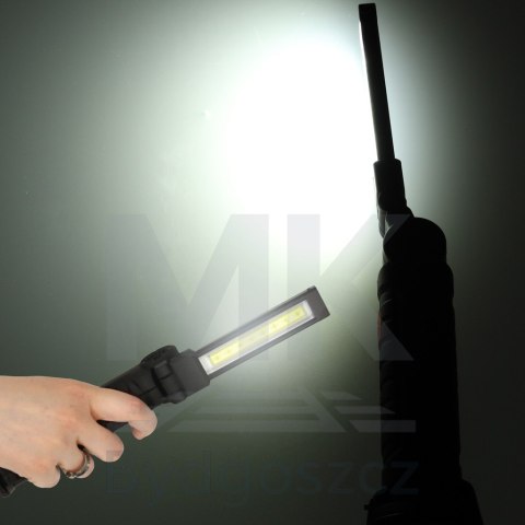 Lampa warsztatowa latarka LED USB 5 trybów składana magnes hak akumulator 1200 mAh 200 lm KAFUWELL Lampa warsztatowa latarka LED USB 5 trybów składana magnes hak akumulator 1200 mAh 200 lm KAFUWELL